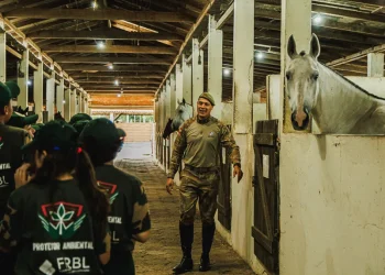Estudantes de São José  vivem experiência inesquecível na Cavalaria com o Programa Protetores Ambientais