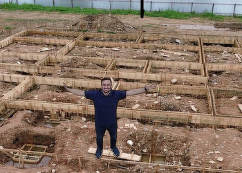 Vereador Luan Pereira celebra avanço na construção da UBS do Saveiro em Biguaçu