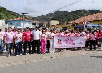 Governador Celso Ramos realiza 1ª Caminhada do Outubro Rosa pela saúde e prevenção ao câncer