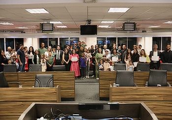 Câmara Municipal de São José realiza Sessão Comemorativa em homenagem à AFESC e à ANED