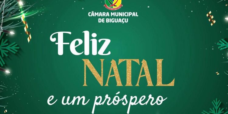 Comunicado: recesso de fim de ano na Câmara de Biguaçu em 2025