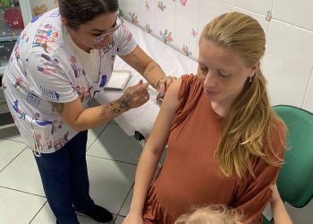 Saúde de Biguaçu inicia vacinação de gestantes contra a bronquiolite