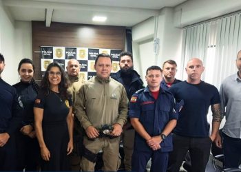 Forças de segurança de Palhoça alinham ações para a temporada de verão