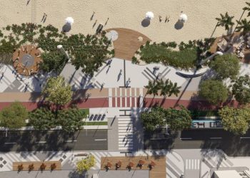 R$ 3,1 milhões: nova orla de Balneário Camboriú terá 500 árvores já em março