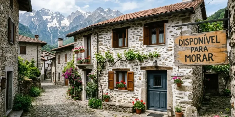 A vila de 40 habitantes está procurando novos moradores: oferece casa gratuita, emprego e uma nova vida nas montanhas