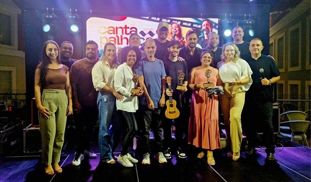 Belas canções e animação do público marcam a grande final do Festival Canta Palhoça