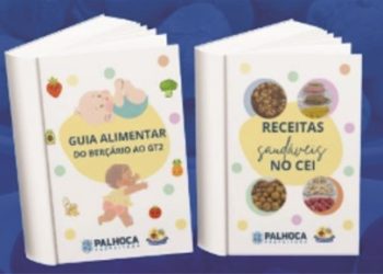 Rede municipal de educação disponibiliza para download dois e-books com foco na alimentação escolar